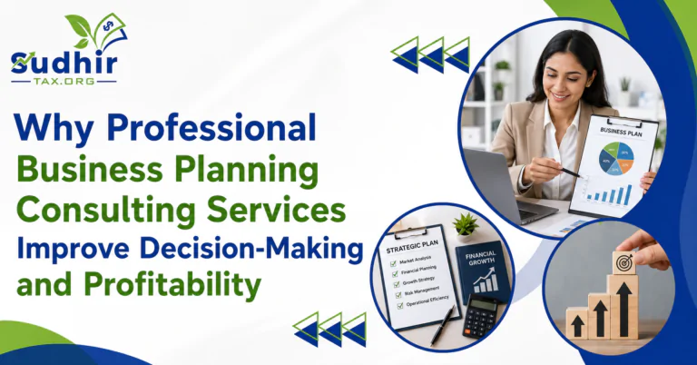 Why Professional Business Planning Consulting Services Improve Decision-Making and Profitability